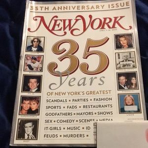 New York Magazine 35th Anniversary issue 4/7/03